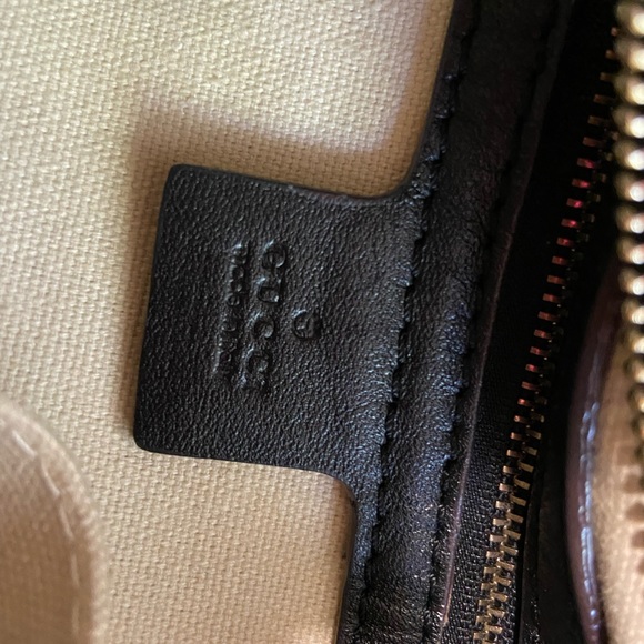 Gucci Horsebit Hobo Bag Black Leather and Gucci Web detail - Picture 9 of 16